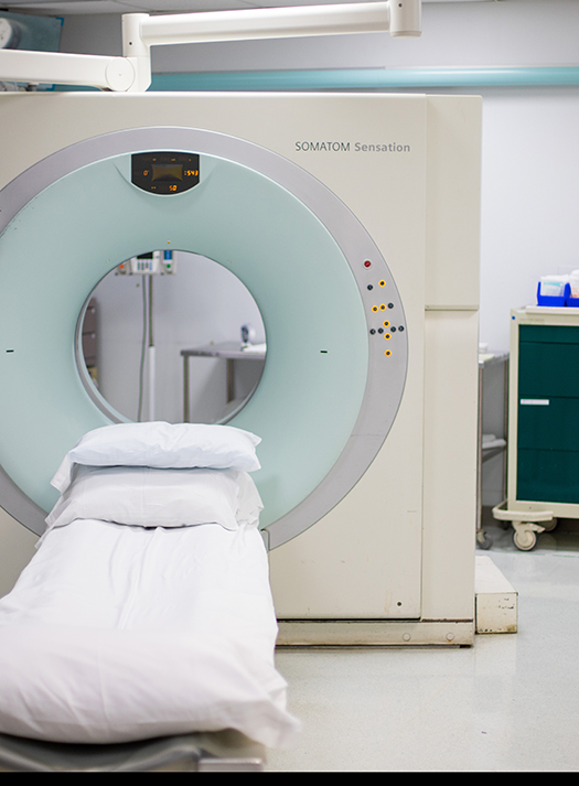 A CT Scanner at Mallinckrodt Institute of Radiology