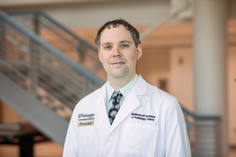 Headshot of Matthew Glasser, instructor in radiology.