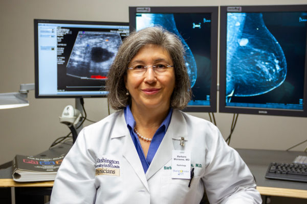Headshot of Barbara S. Monsees, MD, from 2014.