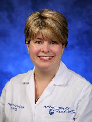Headshot of Christine Peterson, MD.