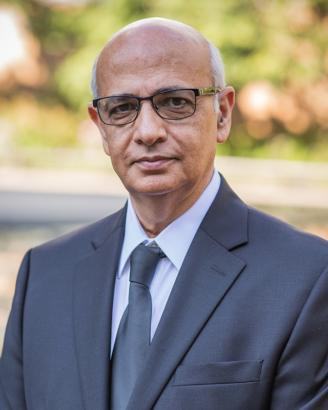 headshot of Vijay Sharma, PhD