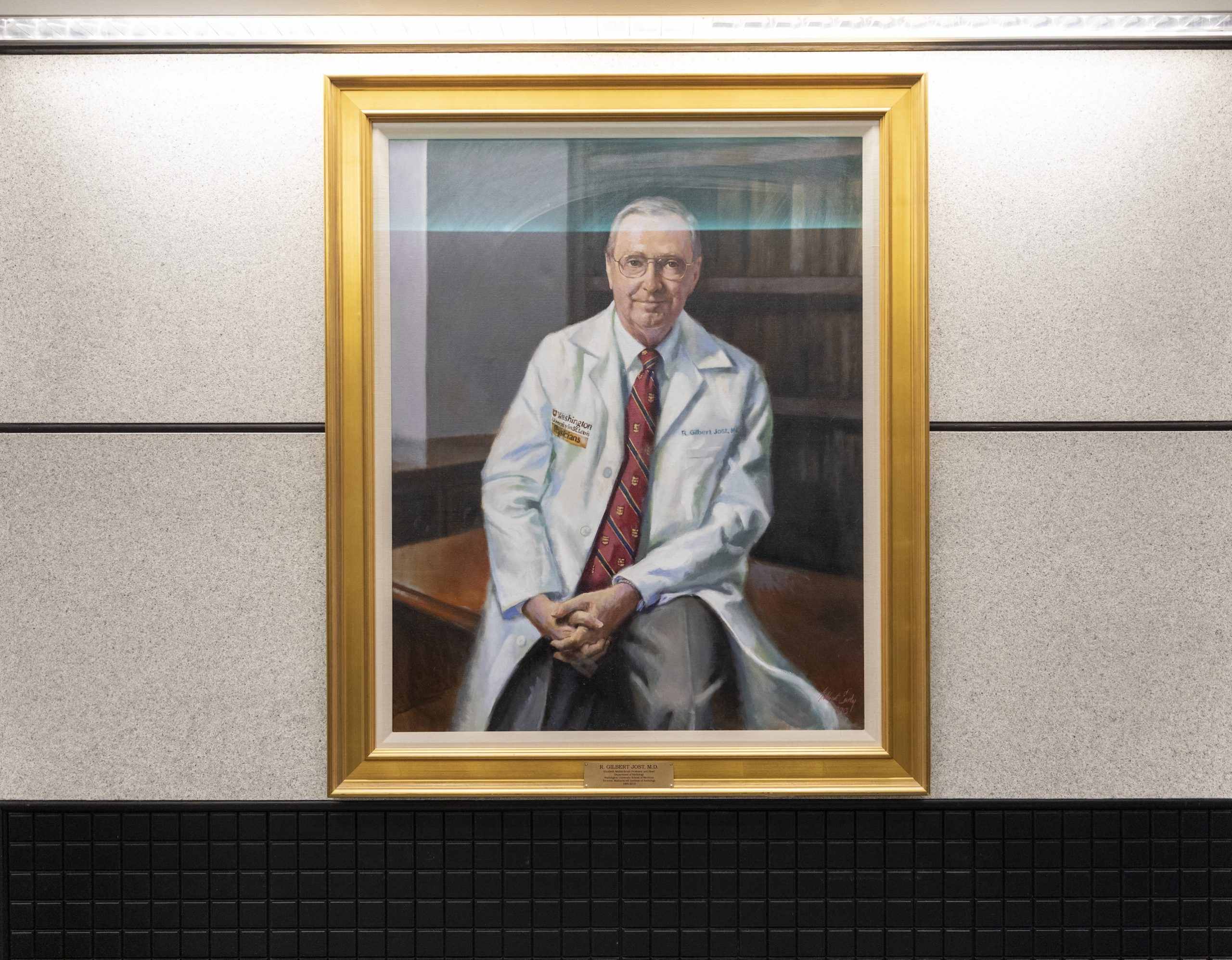 Portrait of R. Gilbert Jost, MD.