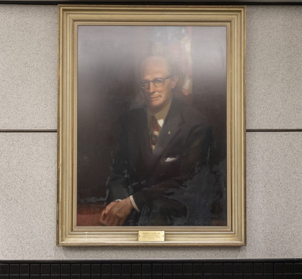 Portrait of Wendell G. Scott, MD.