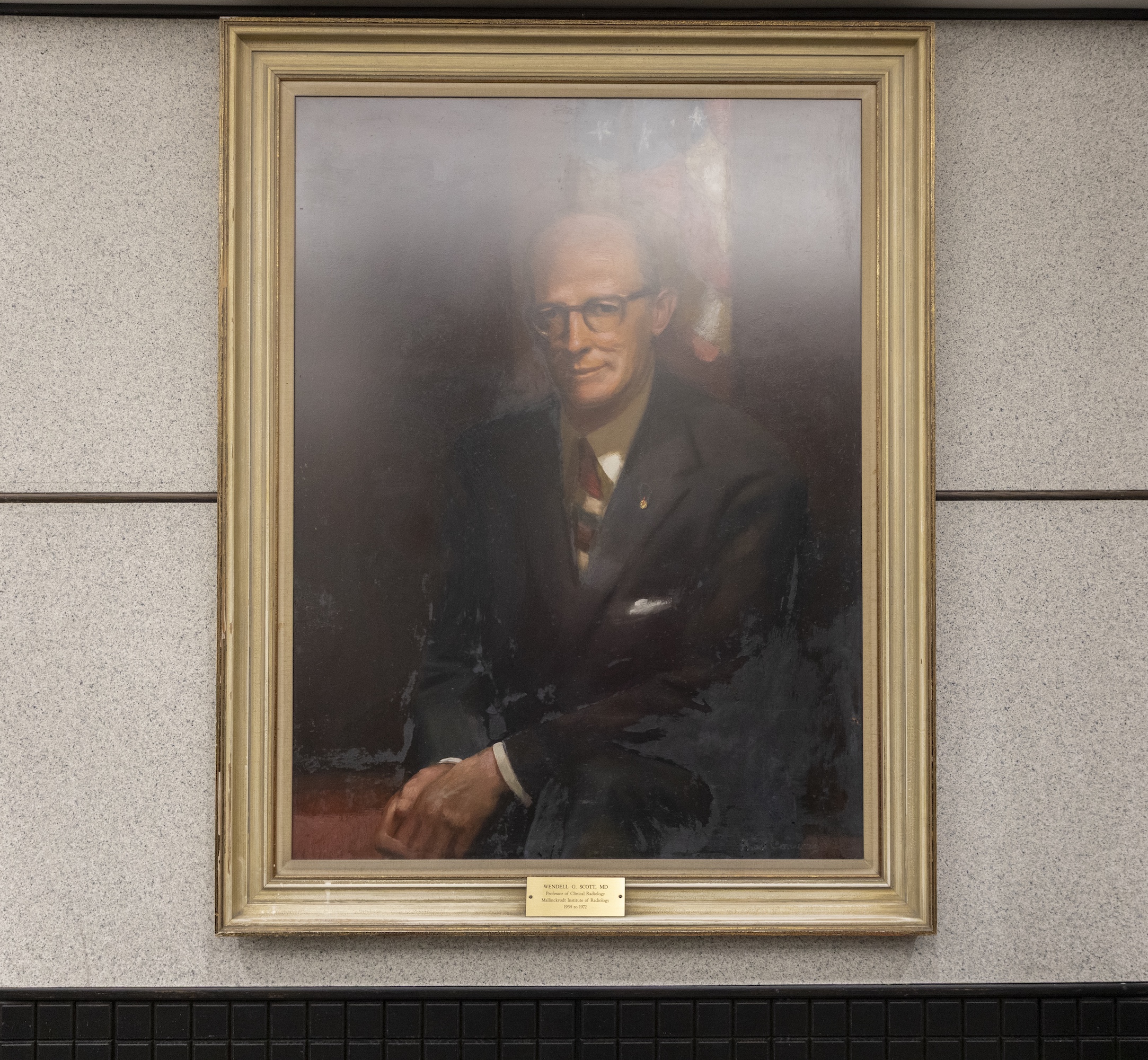 Portrait of Wendell G. Scott, MD.