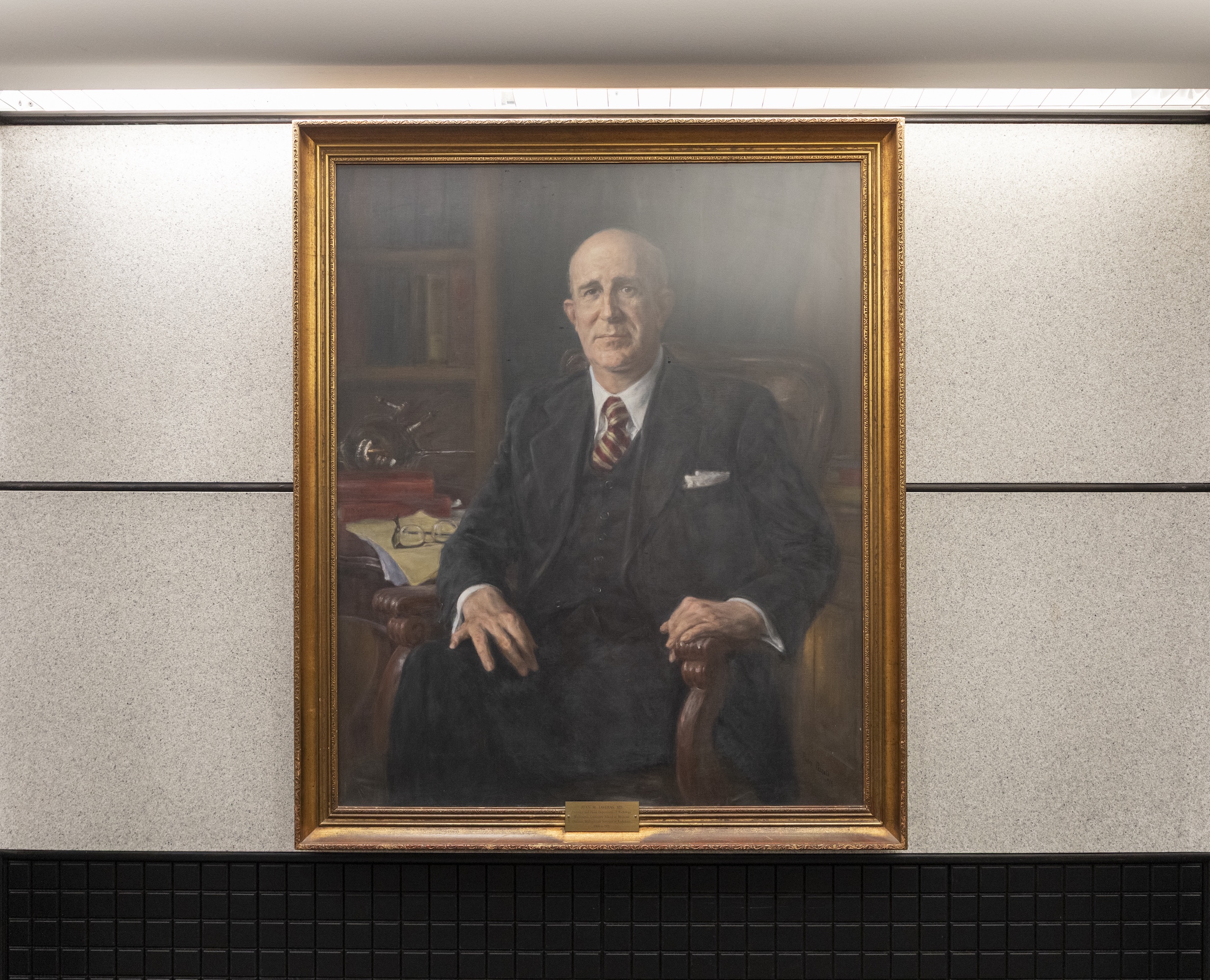 Portrait of Juan M. Taveras, MD.