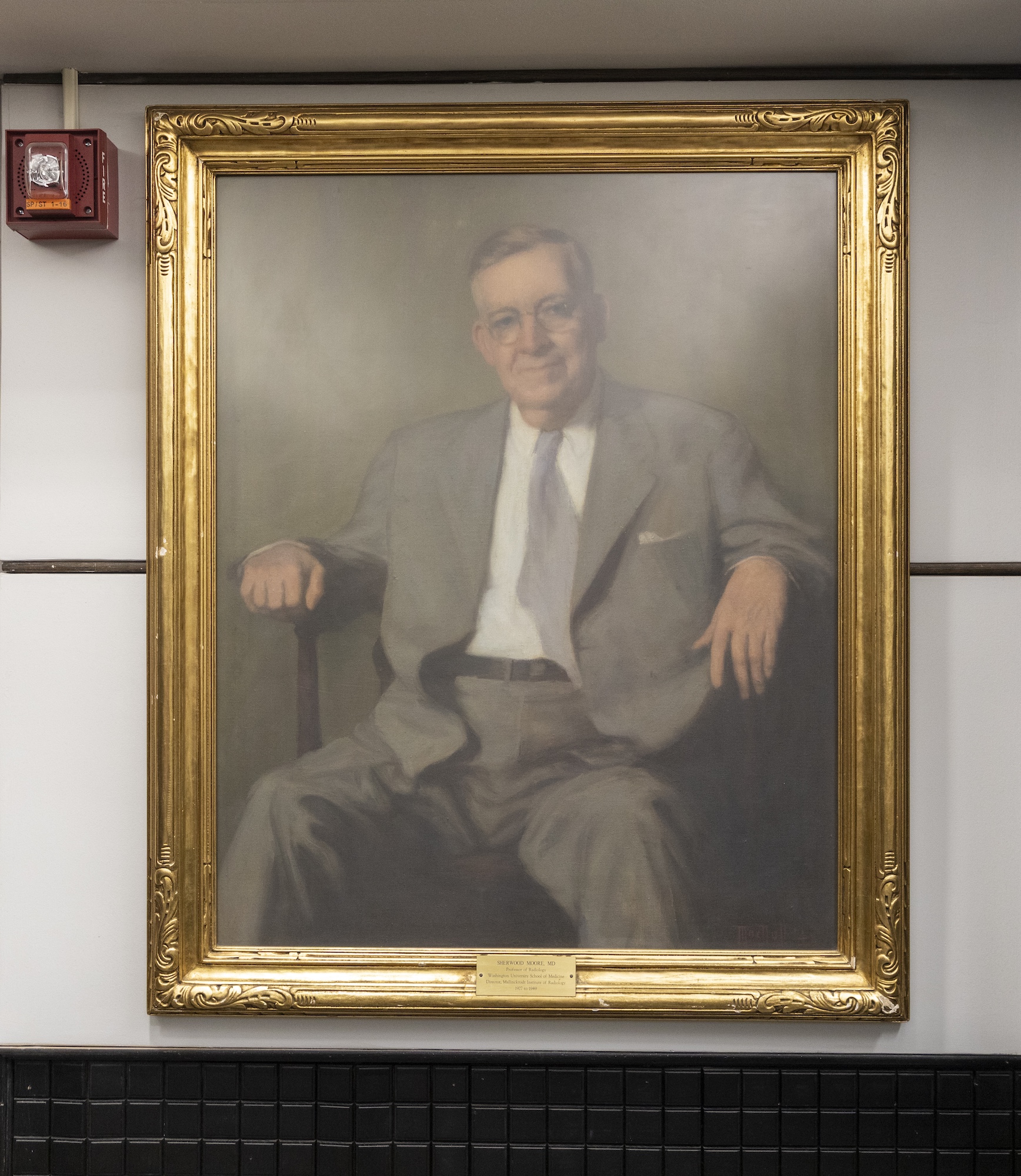 Portrait of Sherwood Moore, MD.