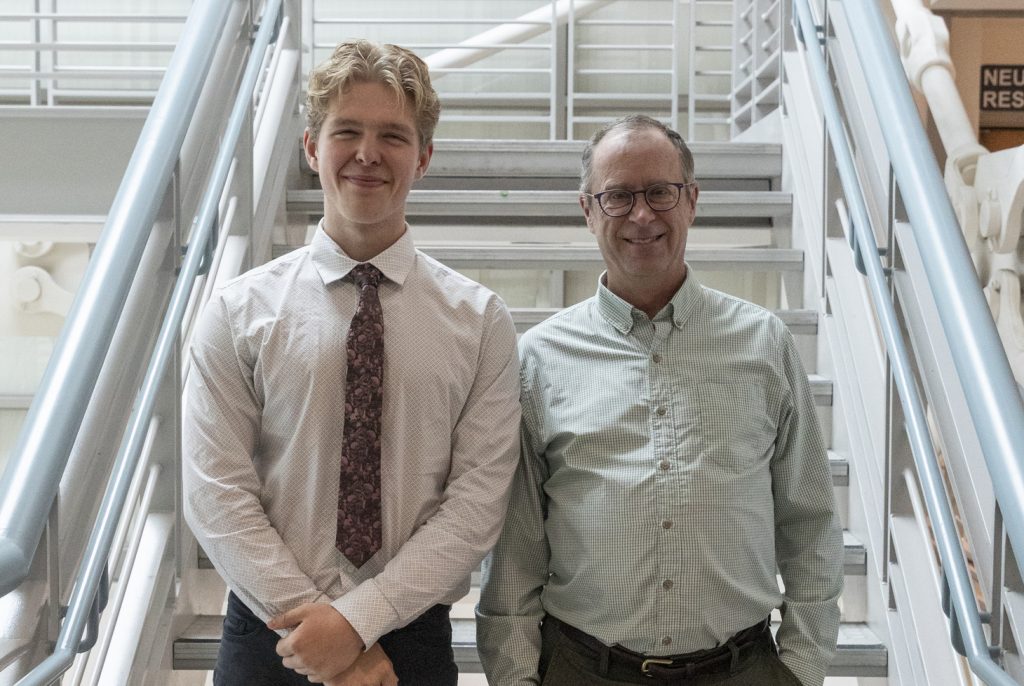 Summer Research Program student Vaughn House