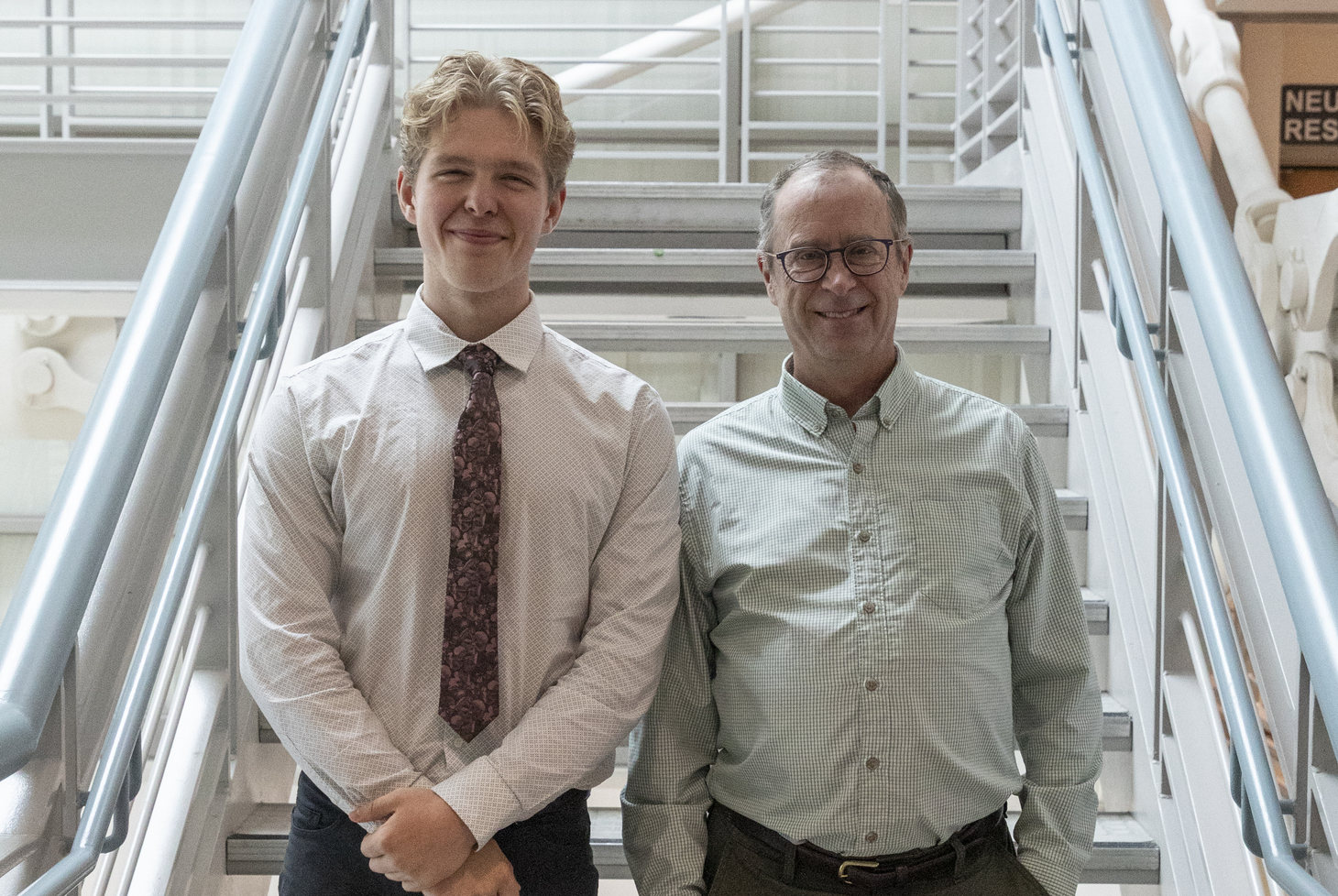 Summer Research Program student Vaughn House